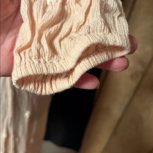 Free People Cream Embroidered Long Dress - Picture 7 of 13